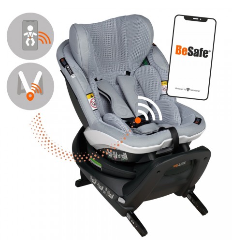 BeSafe iZi Turn M i-Size - obrotowy fotelik samochodowy | Peak Mesh